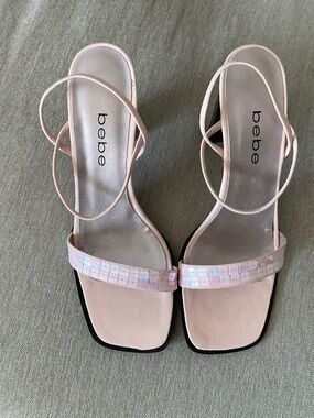 Brand new Bebe pink heels
